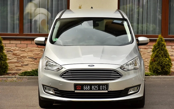 Ford Grand C-MAX cena 39700 przebieg: 134143, rok produkcji 2016 z Borek Wielkopolski małe 781